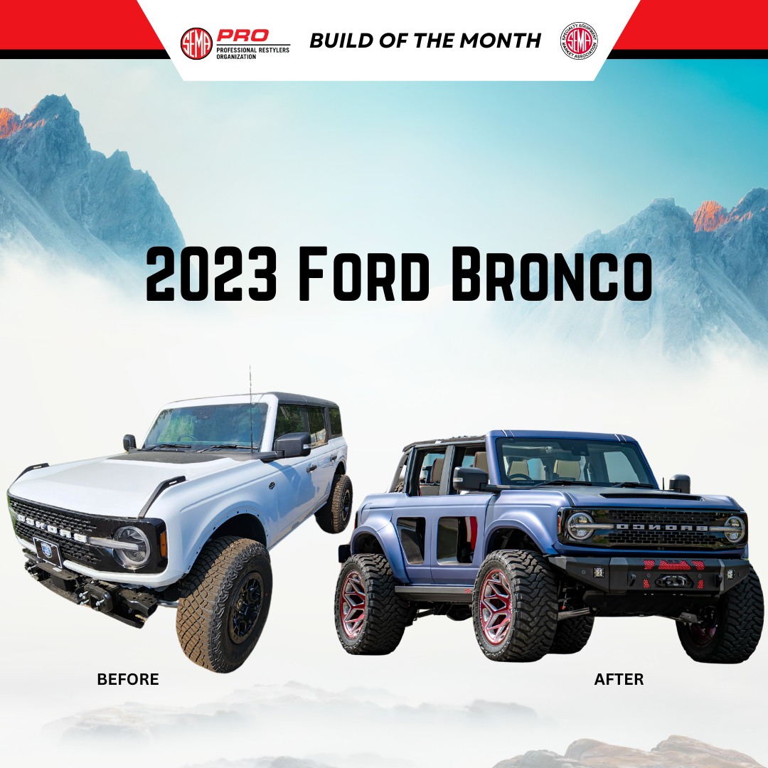 2023 Ford Bronco - photo of two Broncos side by side