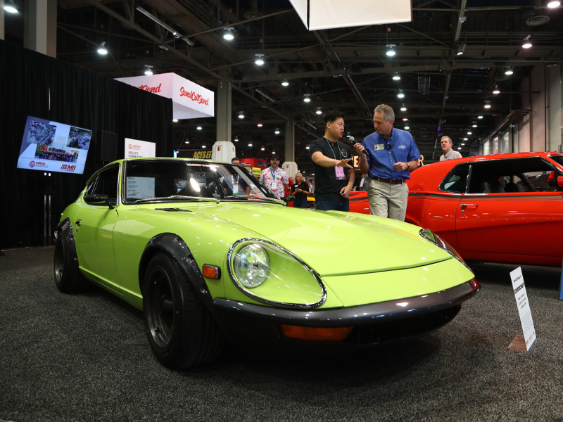 Datsun 240 on display