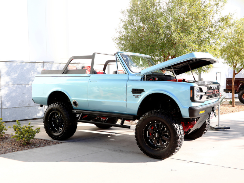 Custom FN Customs’ won the 2023 TORA Feature Vehicle Best in Show award for the company’s ’72 Chevrolet Blazer build. 