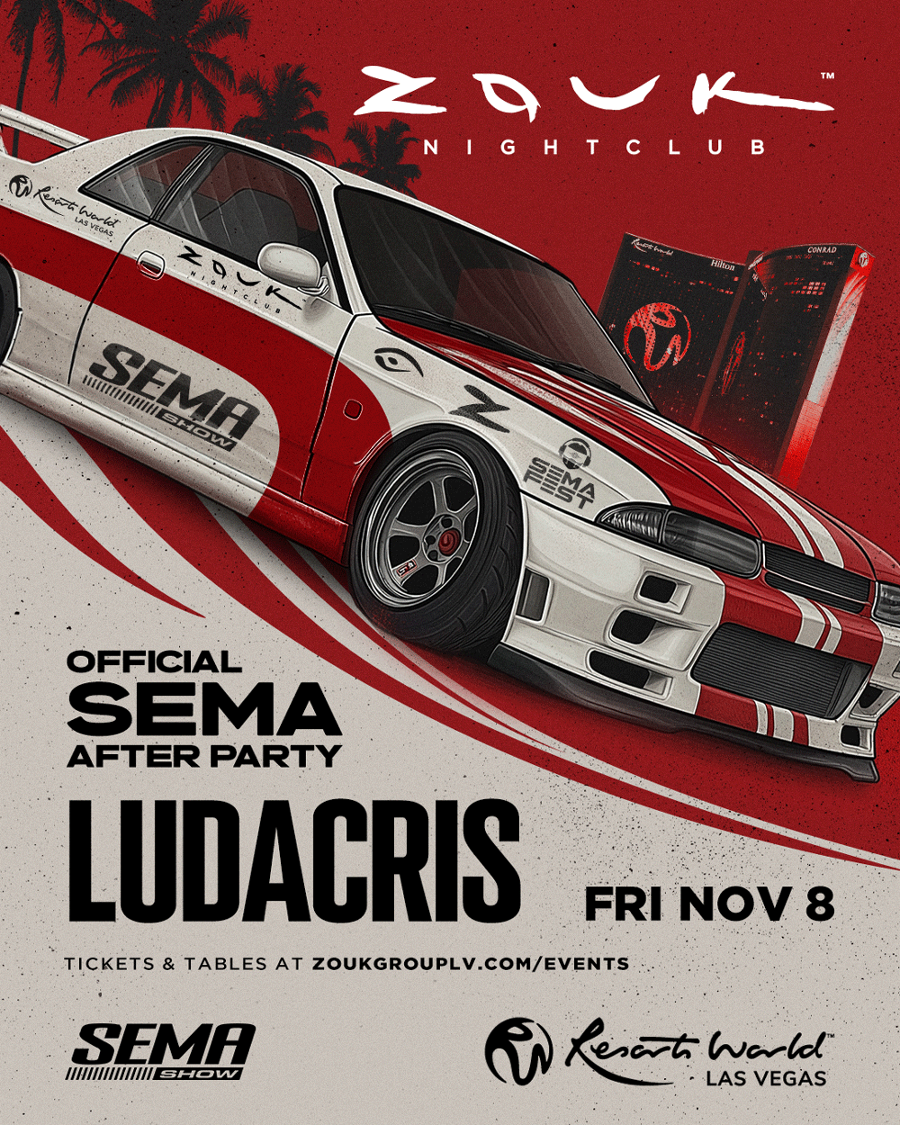 Ludacris SEMA Show Afterparty Zouk