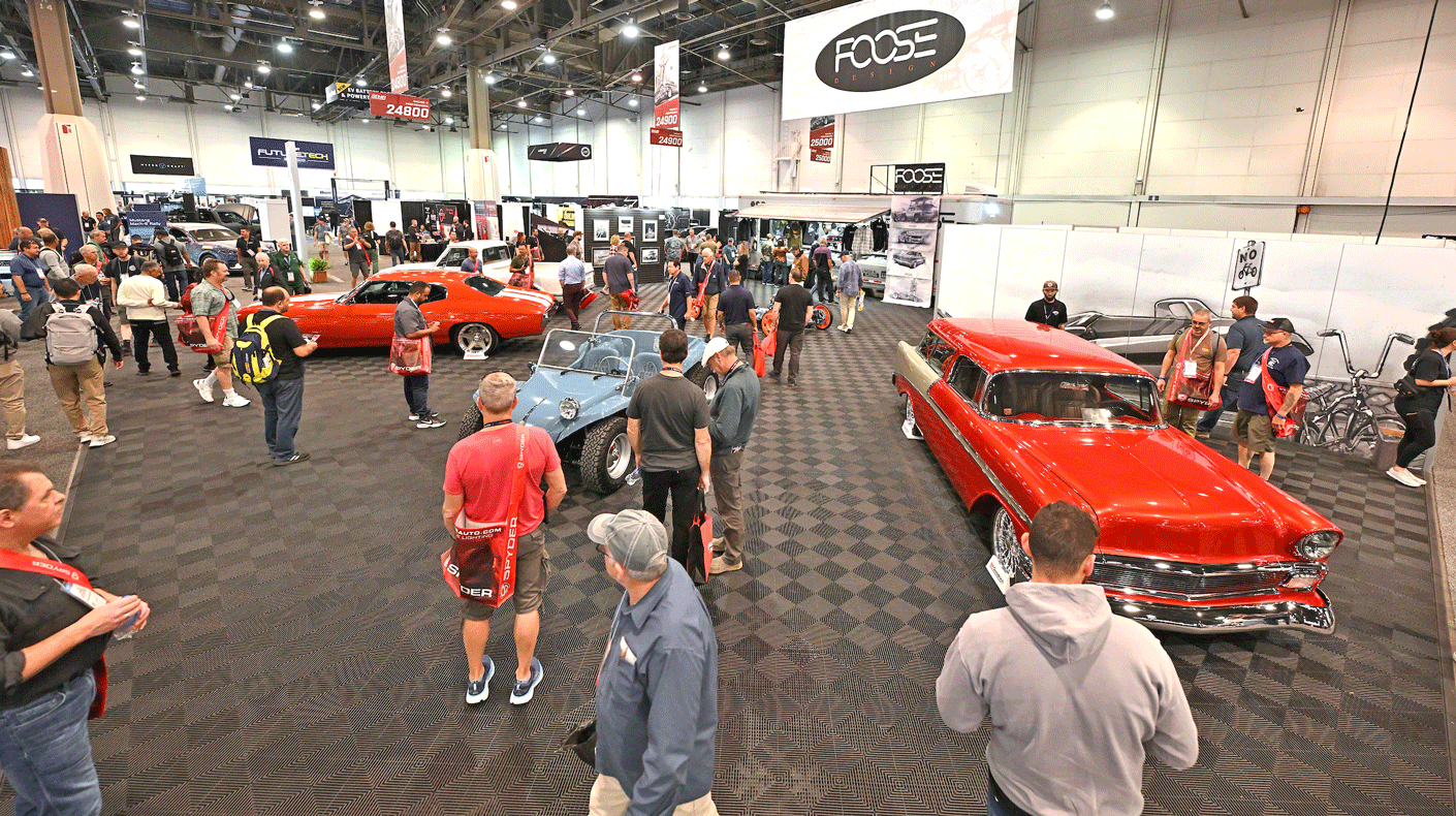 Foose Display 2023 SEMA Show moves outdoors next year