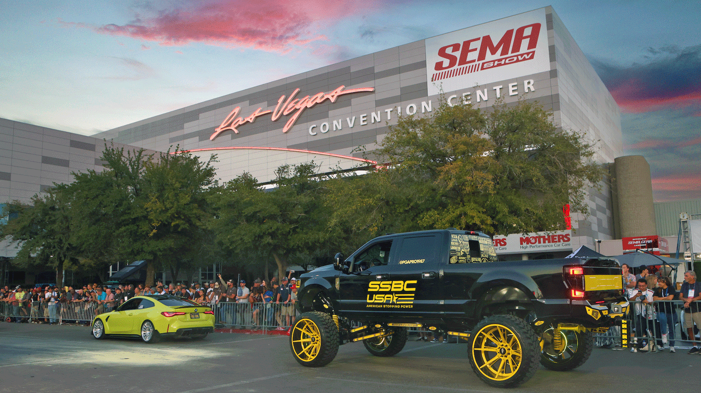 SEMA Show cruise