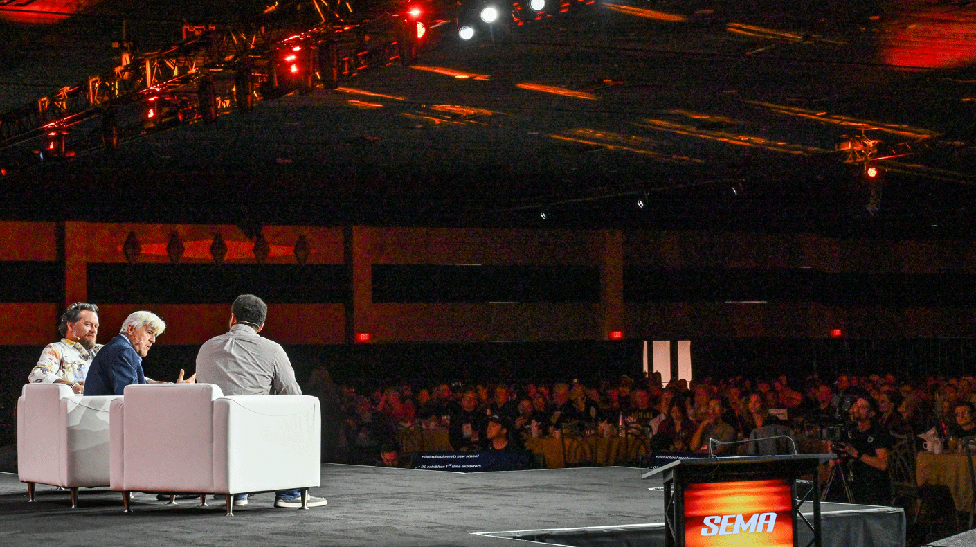 Jay Leno SEMA Kickoff Breakfast 2024 Tavarish Jarod DeAnda