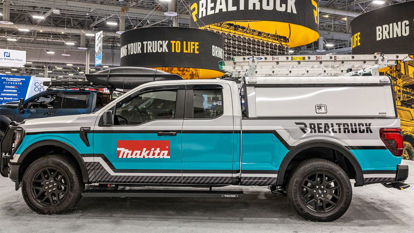 SEMA Show RealTruck Ford Makita charity build