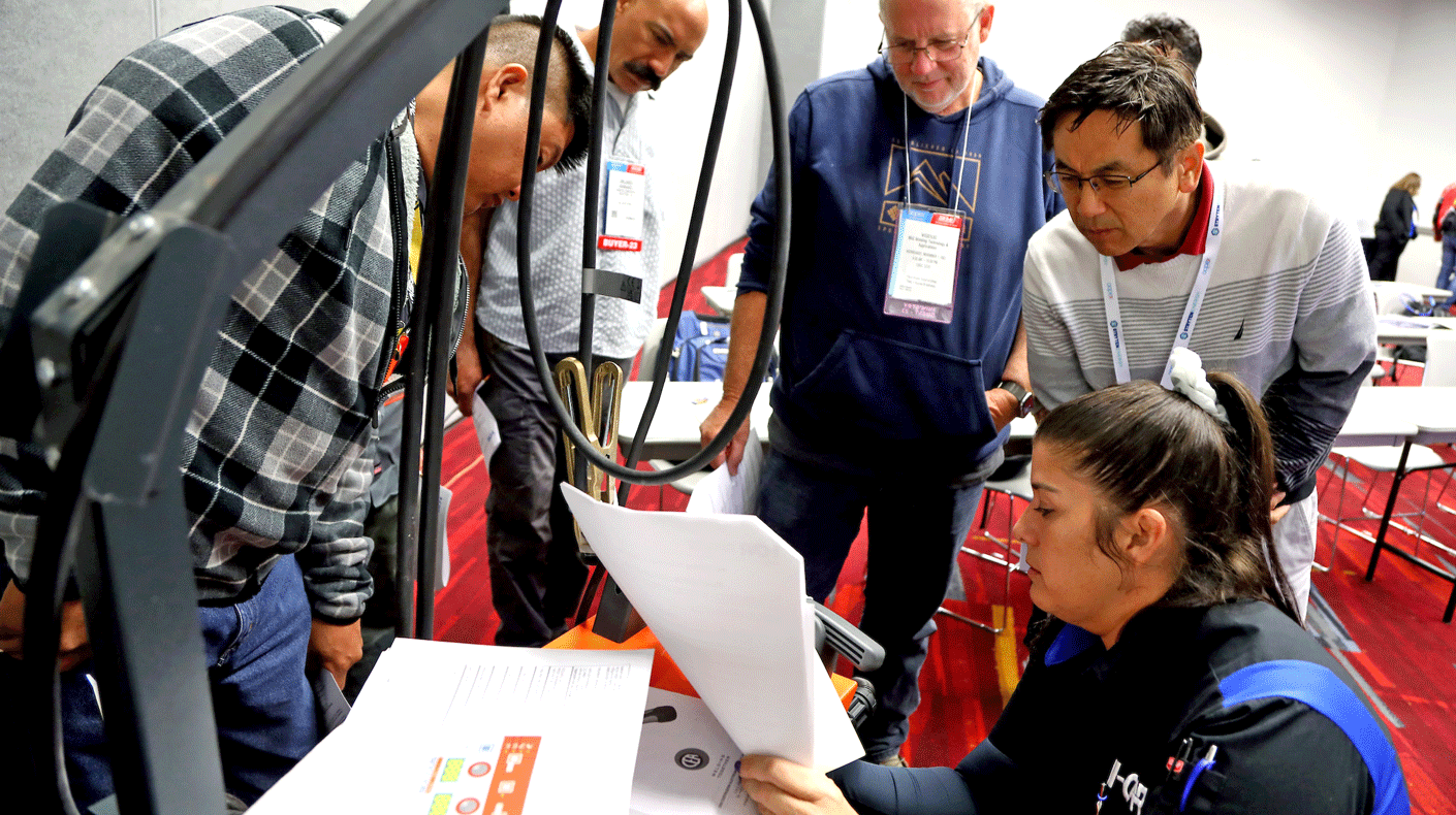 I-CAR collision repair education at the SEMA Show