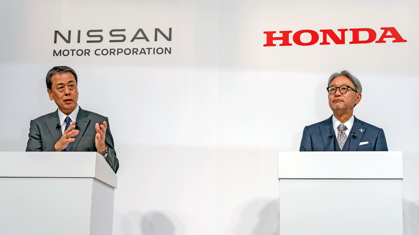 Nissan Honda press conference