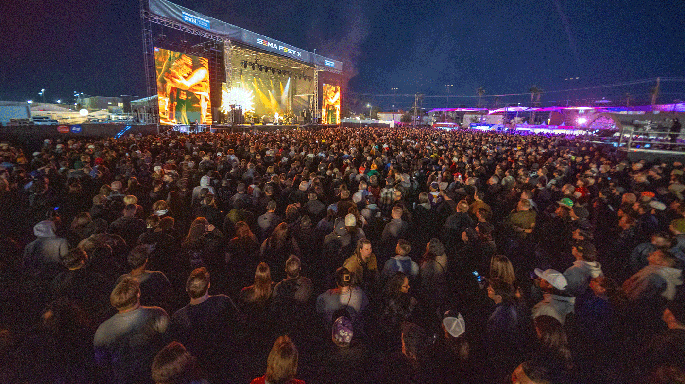 2024 SEMA Fest crowd