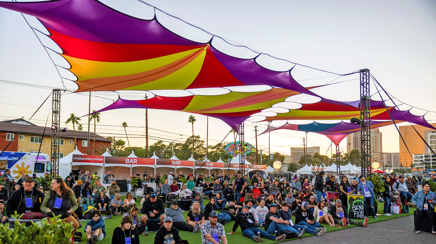 2024 SEMA Fest VIP lounge