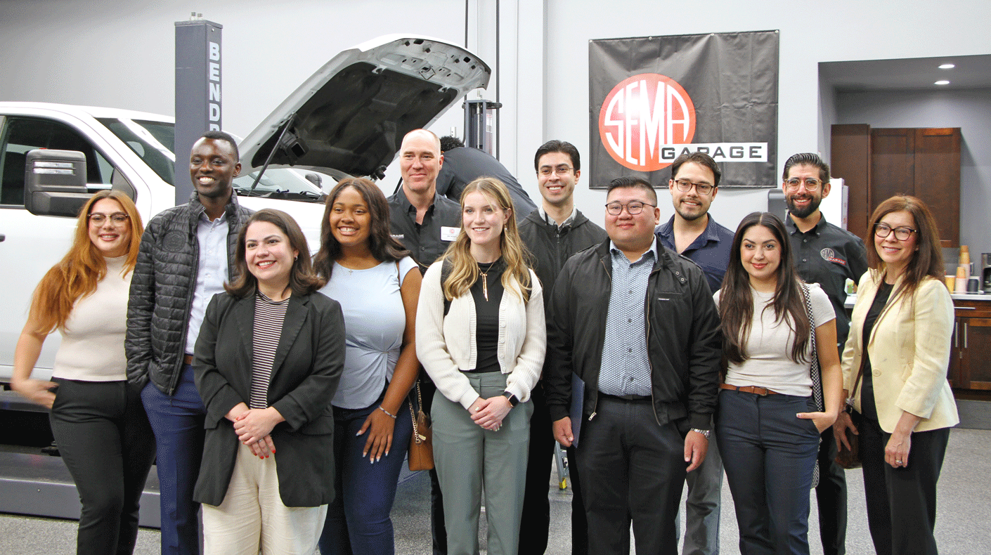 SEMA Garage and State Assemblymember Lisa Calderon staff members