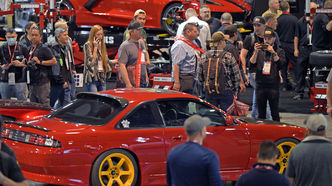 SEMA Show booth