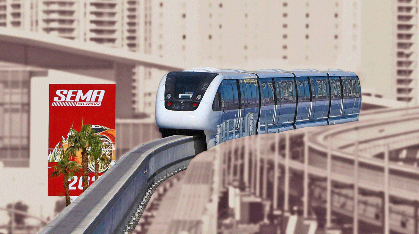 SEMA Show Monorail