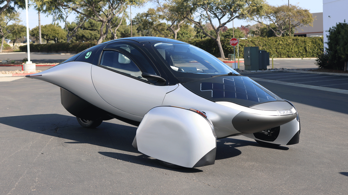 Aptera Solar Electric Vehicle CES 2025