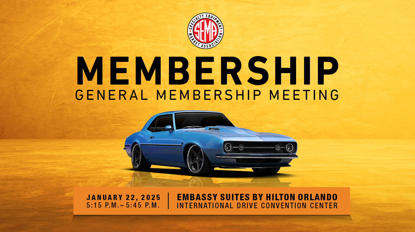 SEMA General Membership Meeting