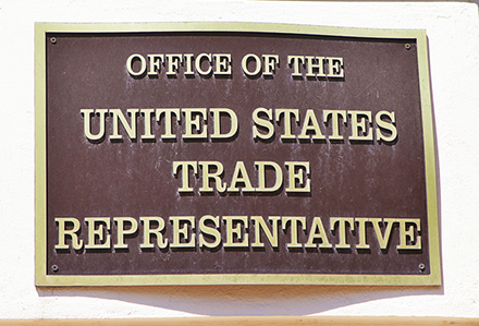 The office of the US Trade Representative USTR