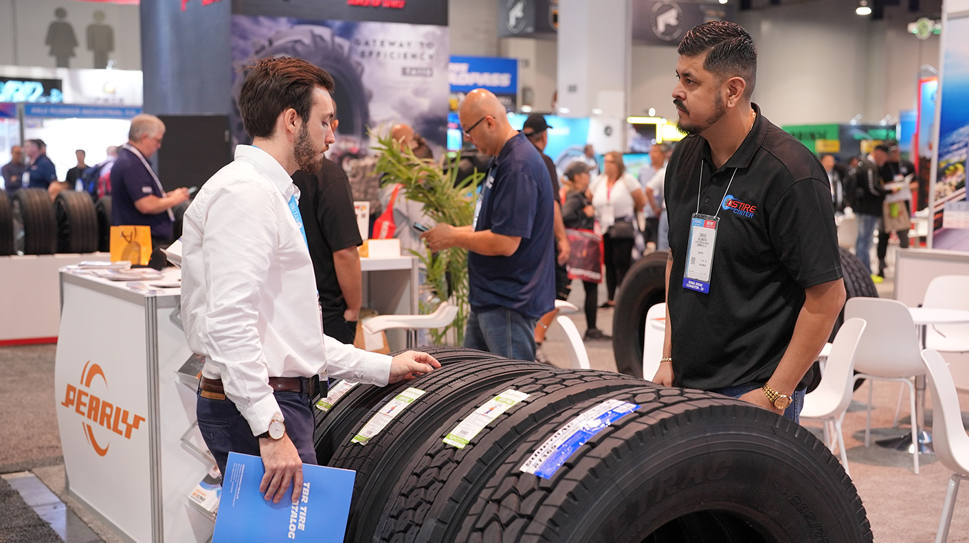 Tires on Show Floor